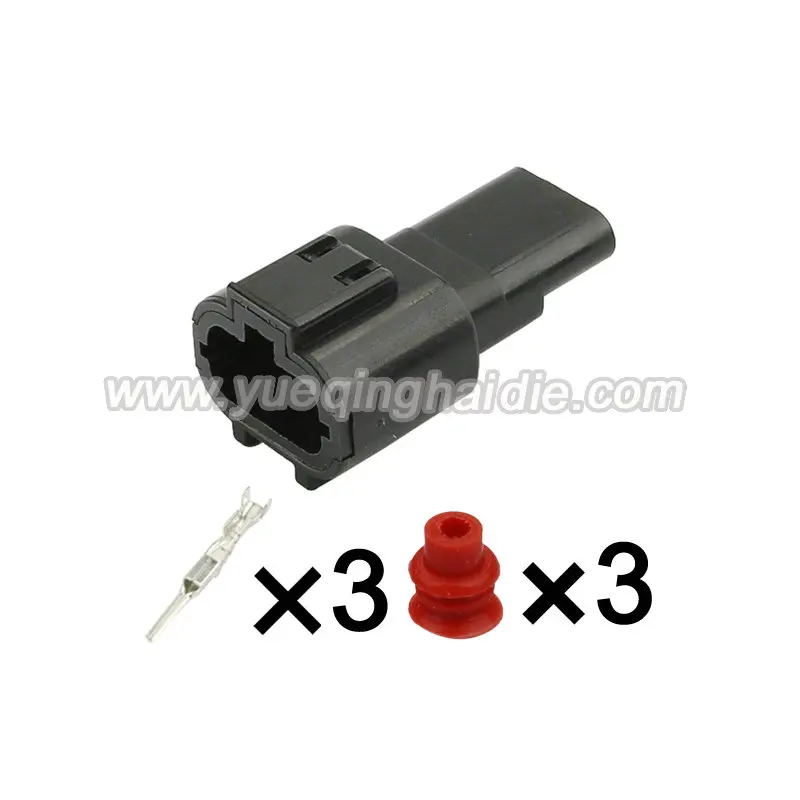 3 Pin 7123-7730-40 Female Male Electrica Automotic  Socket Wiring Harness  Connector Terminals Dummy Seals Socket  Plug