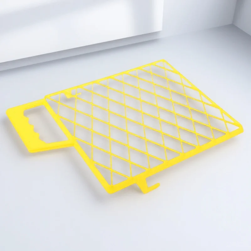 

Durable Plastic Paint Mesh Grid Filter Tray Liner Divider Design Easy Clean Paint Tray Organizer Painting Tools