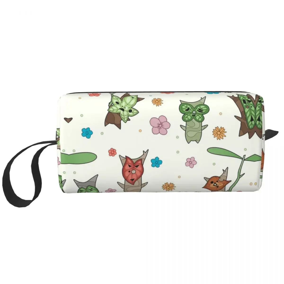 

Korok Pattern Makeup Bag Cosmetic Organizer Storage Dopp Kit Toiletry Cosmetic Bag for Women Beauty Travel Pencil Case