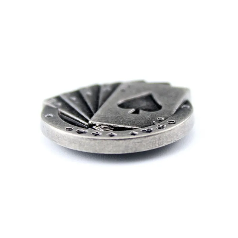 Albero di Poker In Rilievo Distintivo Rivetto Indietro Cap Stud Per La Borsa di Cuoio Del Raccoglitore Mestiere Moneta Cochos Borsa Fibbia Della