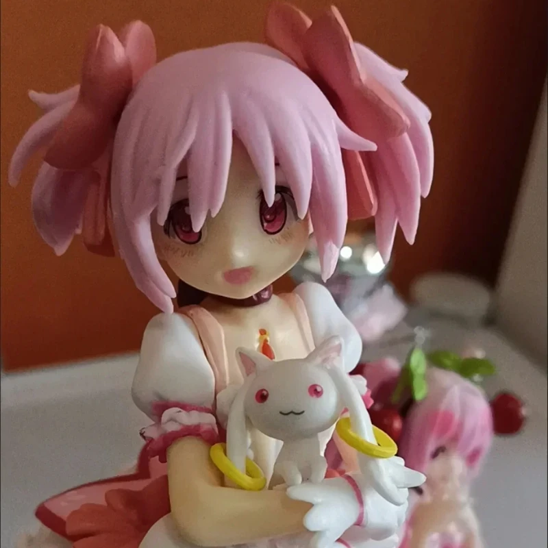 Puella Magi Madoka Magica Actionfigur Kaname Madoka PVC-Statue Modell für Schreibtischdekoration Weihnachtsgeschenk – Detail 8