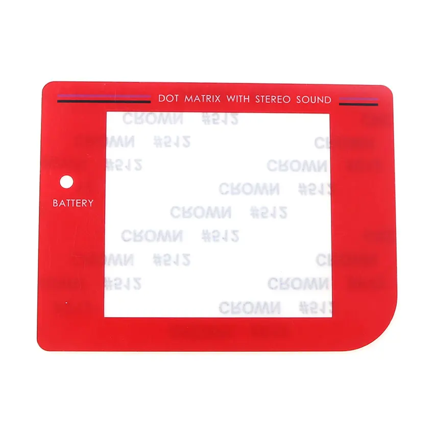 ChengHaoRan GB 디스플레이 화면 보호기 렌즈 플라스틱 거울 용 Gameboy DMG 용 1pcs 스크린 렌즈 커버