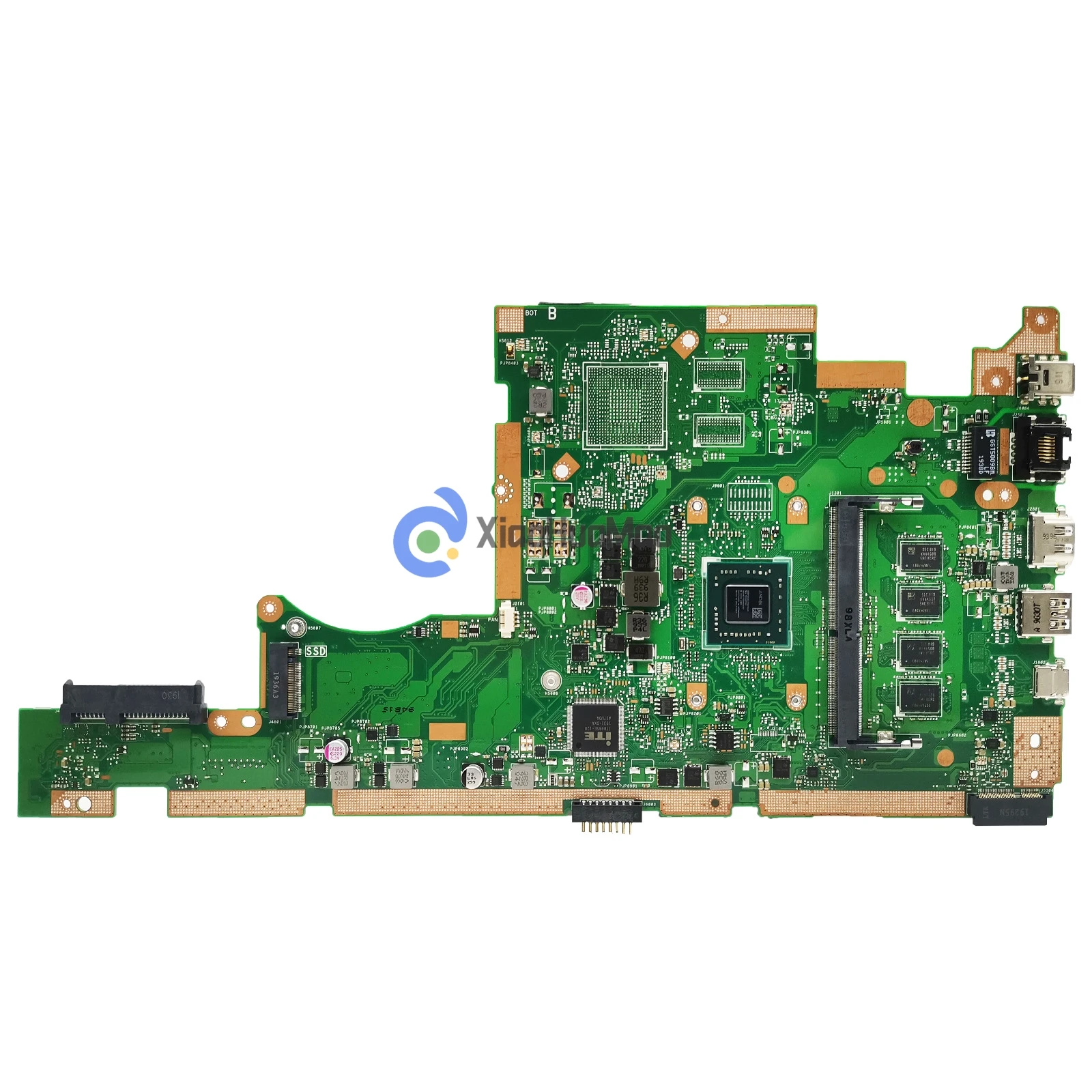 Imagem -03 - Placa-mãe do Portátil para Asus Placa-mãe Processador Central a6 a9 4gb 8gb Ram Uma pm K505b X505b X505b X505ba A580b X505bab