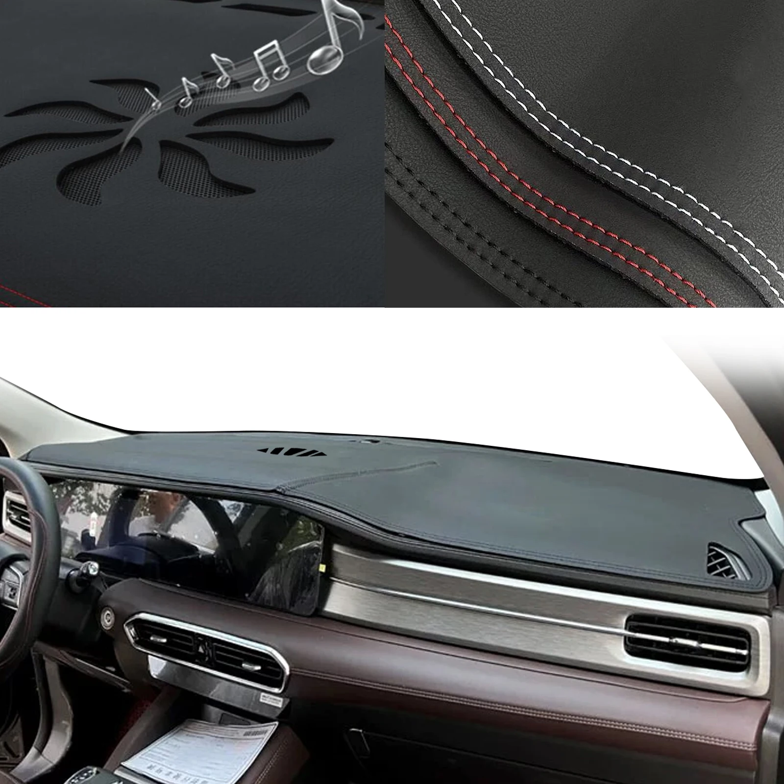 

for Jetour X90 Plus 2023-2025 Special Customized Dashboard Cover Anti‑Glare Sunshade Pad Dash Mat Interior Accessories