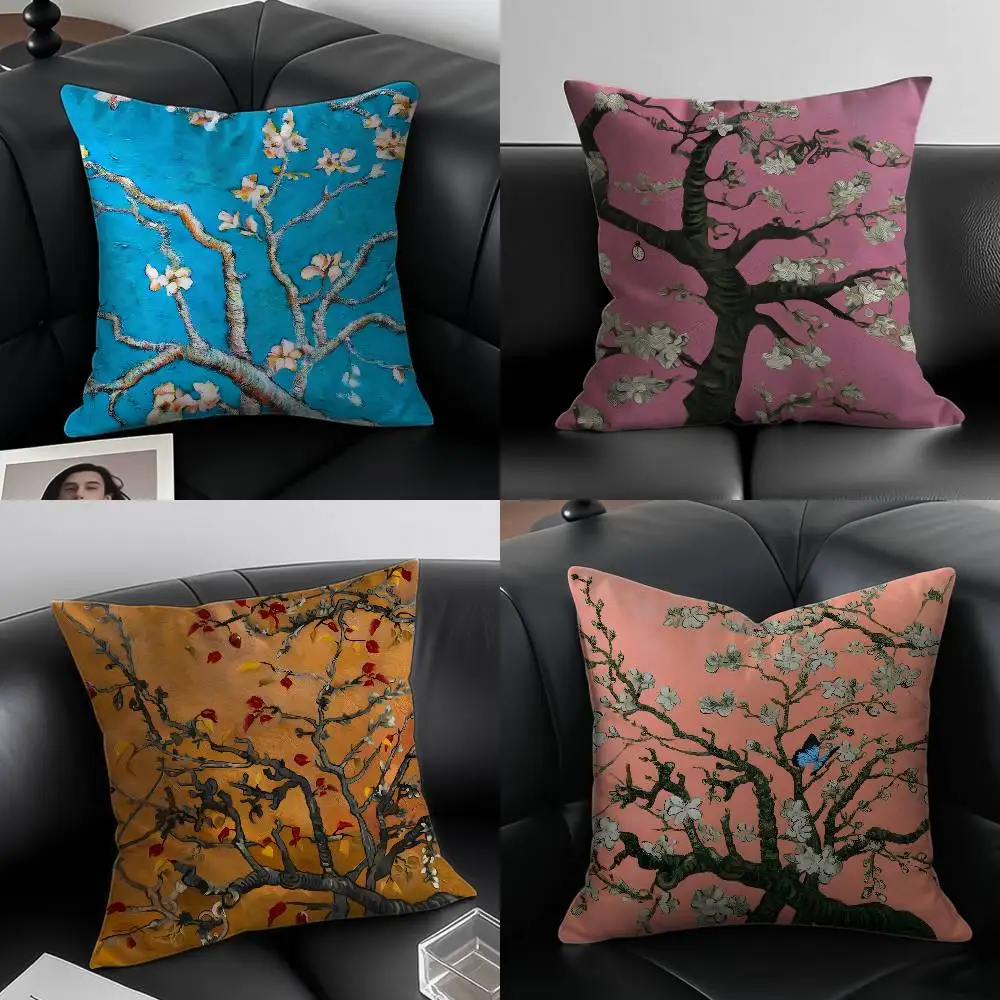 

Classic Minimalism FREITAG-F Pillow Case Anti-dustmite Pillowcase Invisible zipper silky short plush Sofa cushion cover