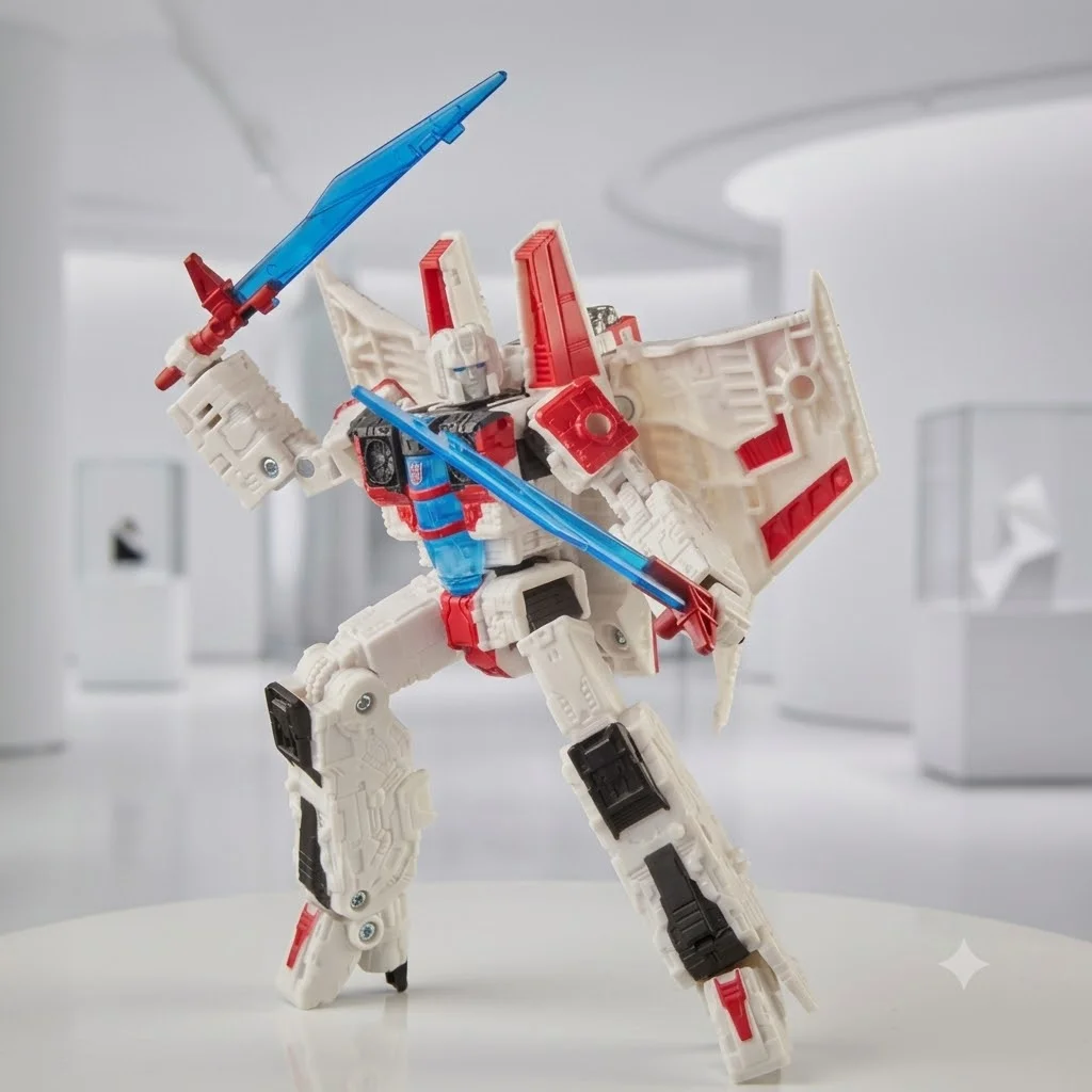 【In Stock】Transformation Toys Legacy Shattered Glass Starscream Jet Robot Action Figure Toy Collection Gifts