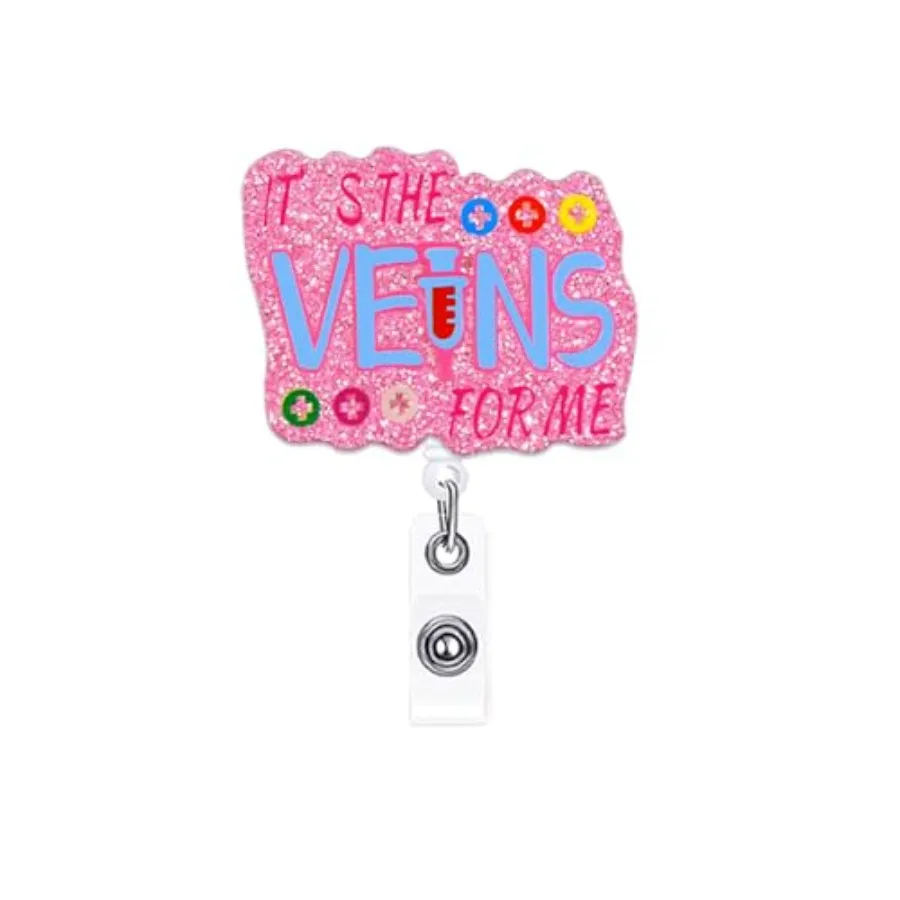 

Phtomy Holder Phtomist Nurse Nursing s Retractable for Nurses Funny Glitter Acrylic Medical Badge Clip RN LPN C LVN Cute ID Ca