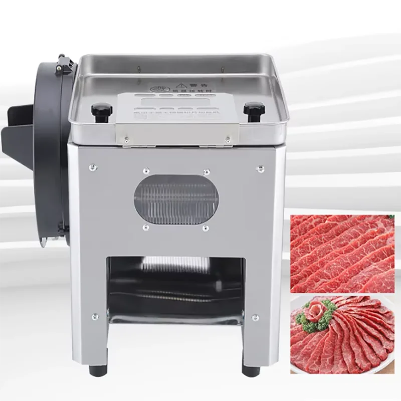 

Automatic Meat Cutting Machine Electric Fresh Pork Chicken Fillet Breast Beef Meat Shredder Machine Vegetable Cutter Machine