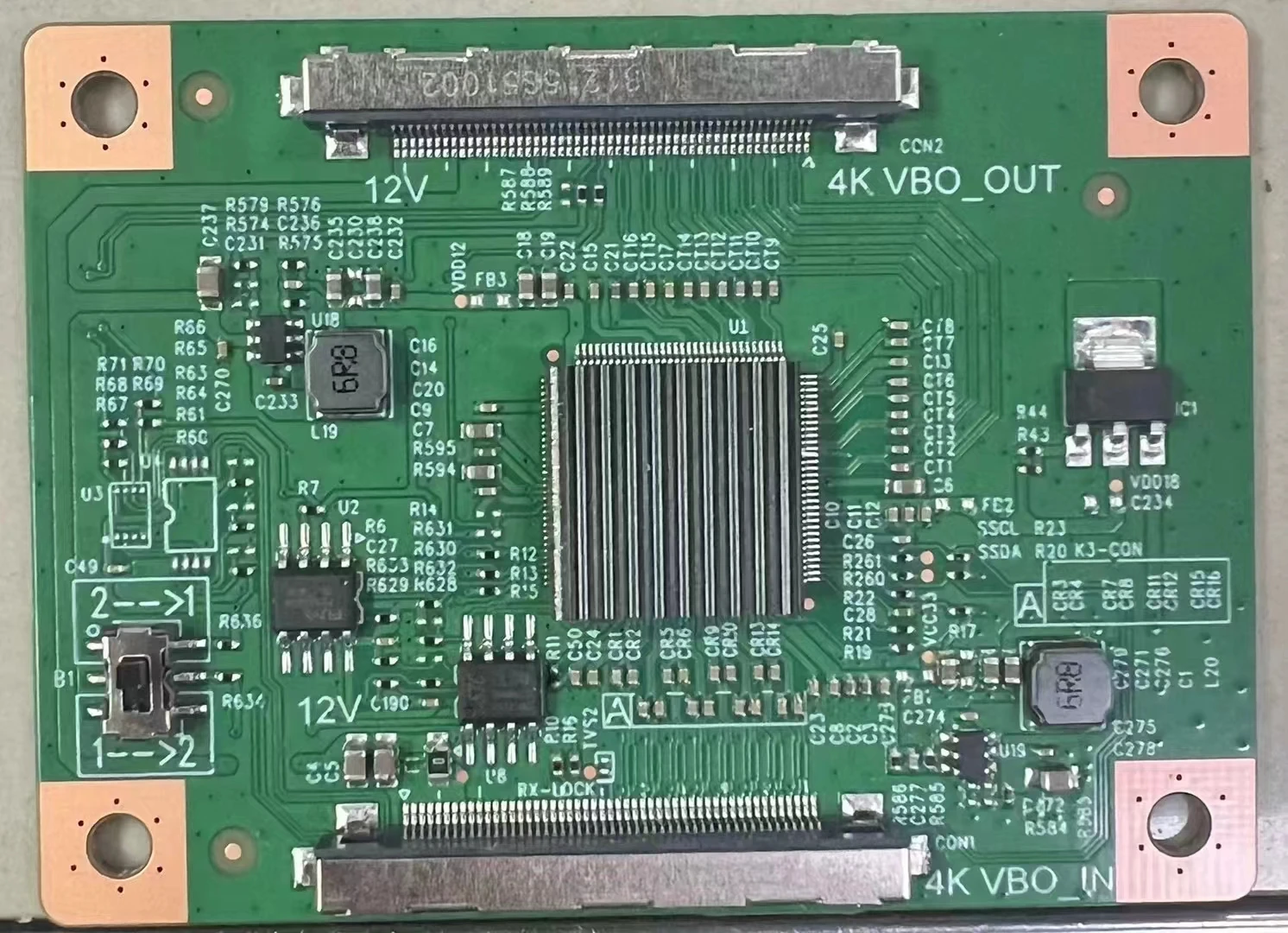 Newly upgraded QK-72339D adapter board for sony TV 4K to 4K partition conversion unlimited size screen changing artifact