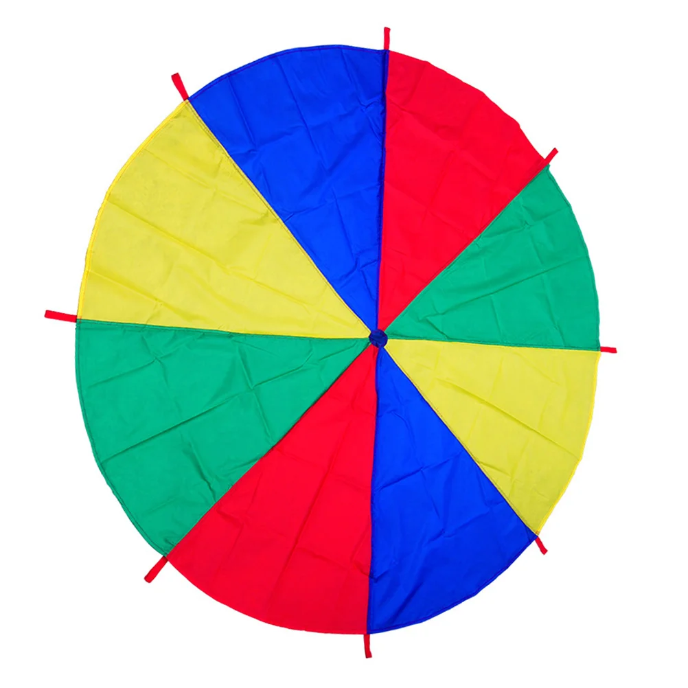 

Games Colorful Umbrella Kids Recreation Parachute for Outdoor Toys Toddler Tent Kindergarten Plaything Team Round