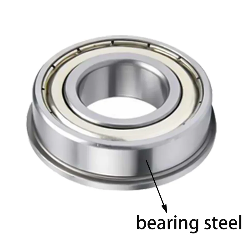 F6300 6301 6302 6303 6304 6306 6306 ZZ/2RS. Flange Bearing with Retaining Edge
