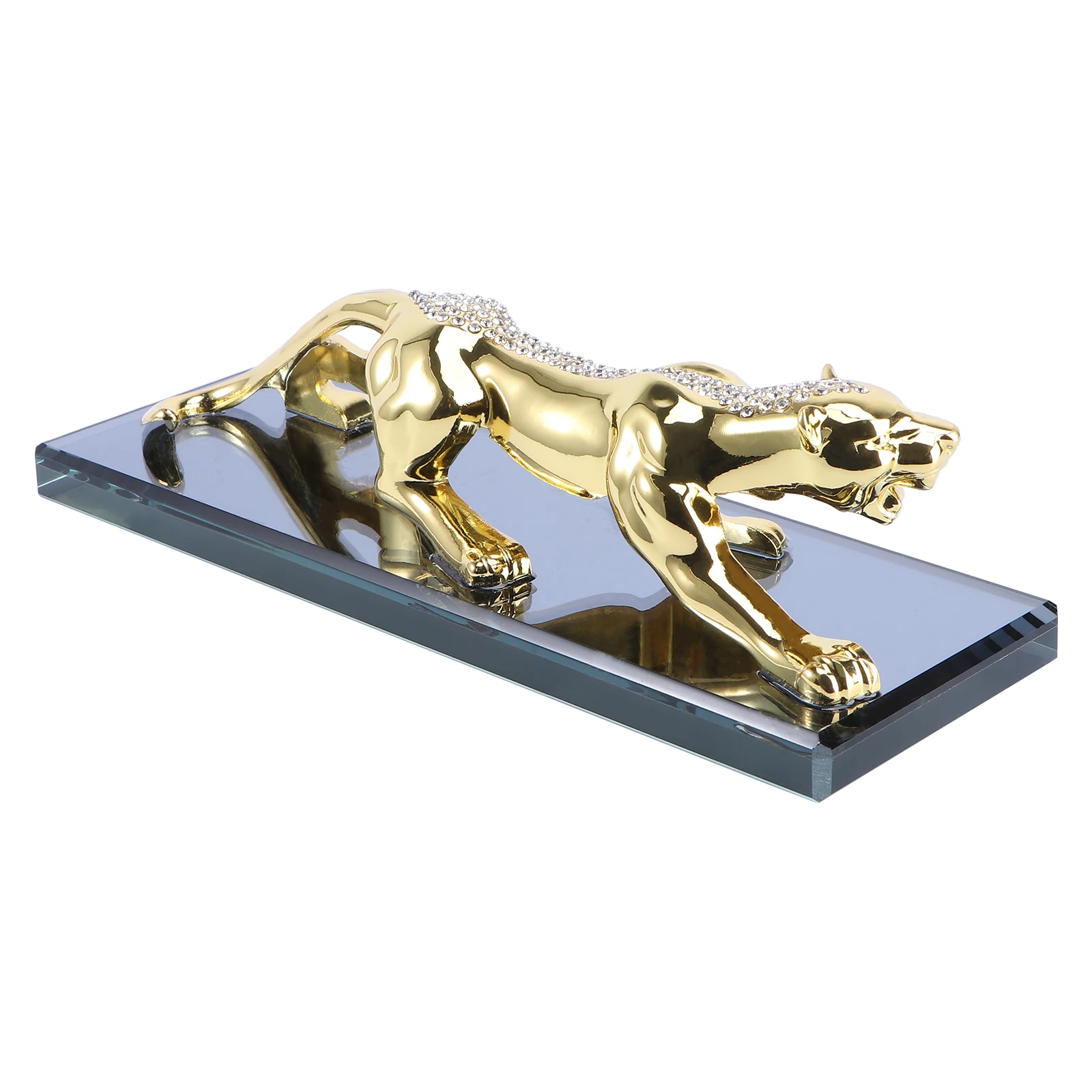 

Car Perfume Ornament Zinc Alloy Leopard Shape Air Freshener Decorations for Car Home Office Interior Auto Accessories