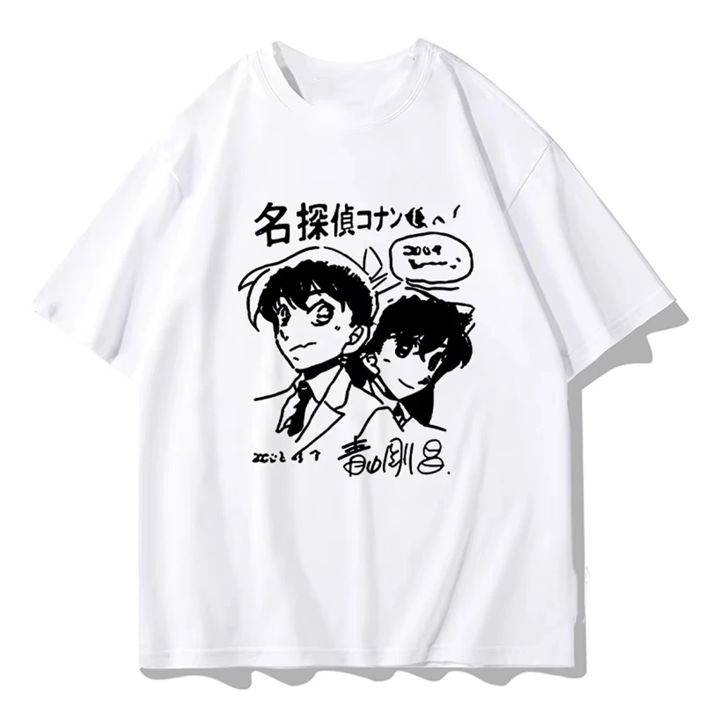 Men's Detective Conan Cotton T-Shirt, Summer Style