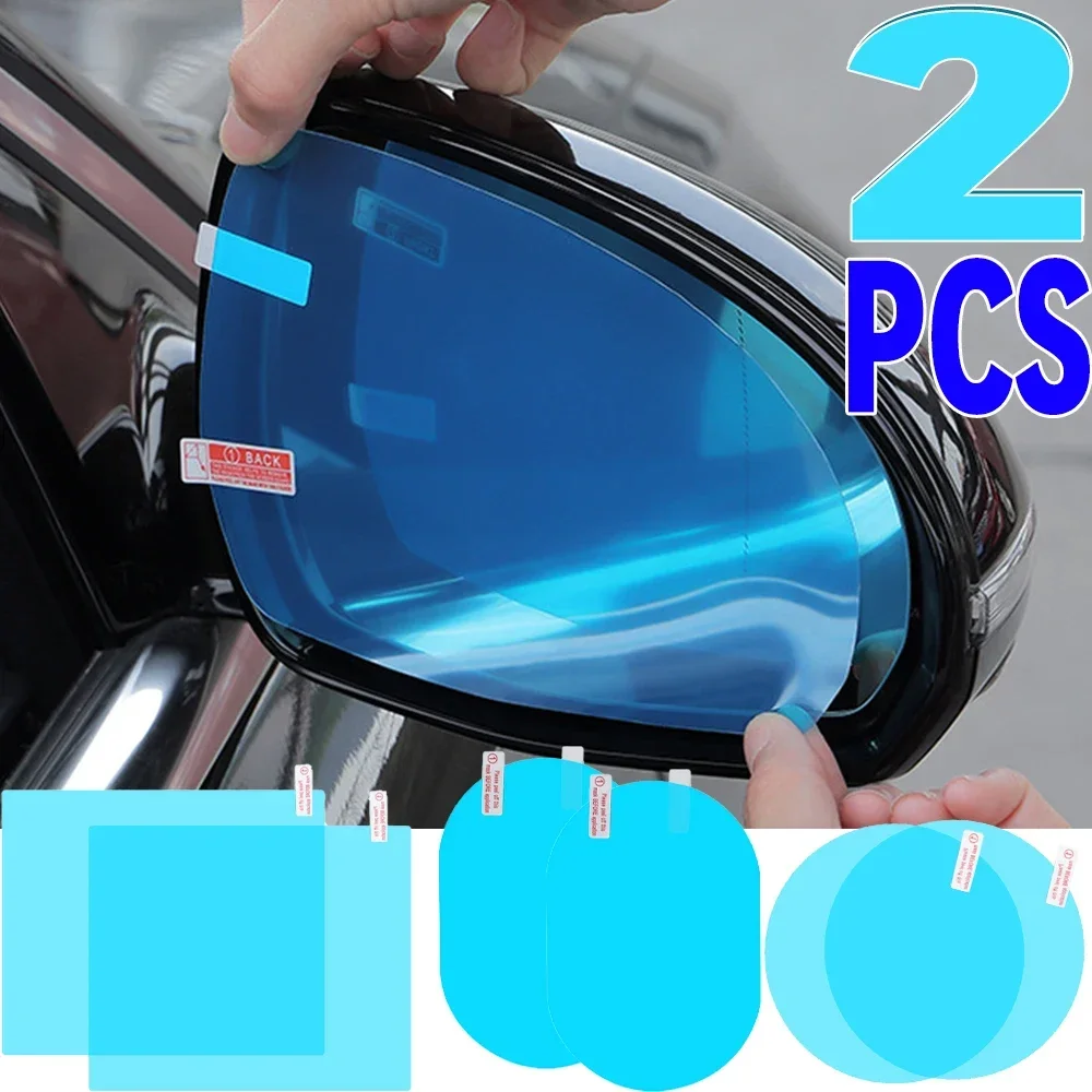 Car rearview mirror rainproof film, side window high-definition anti-fog and water-repellent nano anti-glare rainproof film