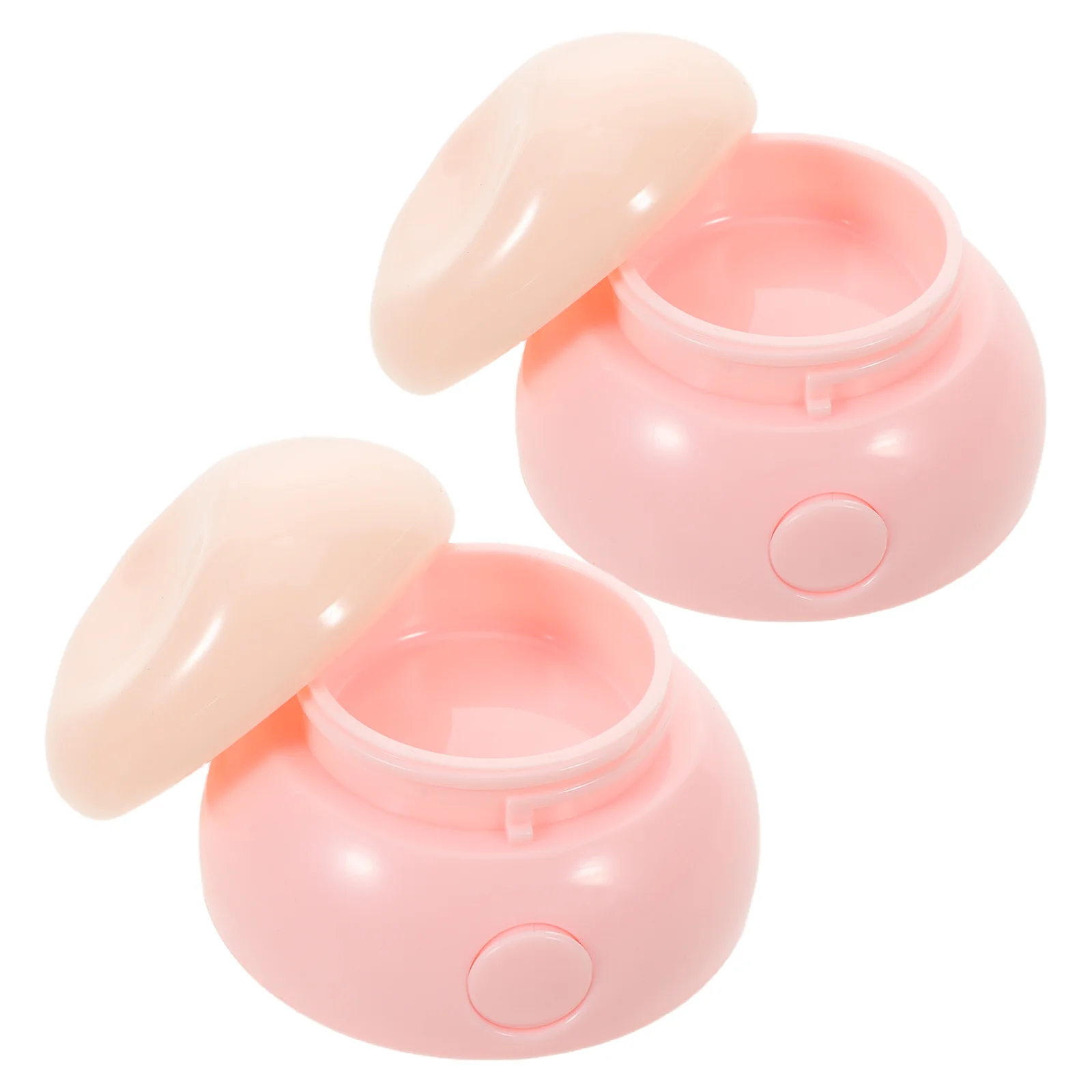 

2Pcs Mini Lipstick Box 3.5g Travel Containers for Creams Lip Balm Makeup Portable Empty Lipstick Case Leakproof