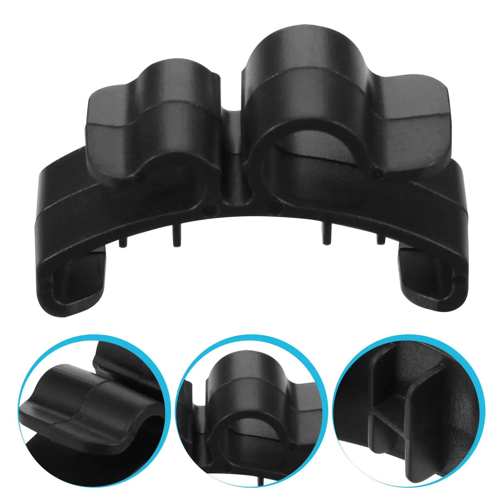 

4 Pcs Cable Fixing Buckle Clips Holder Wire Cord Earphone Vr Accessories Management Clamps