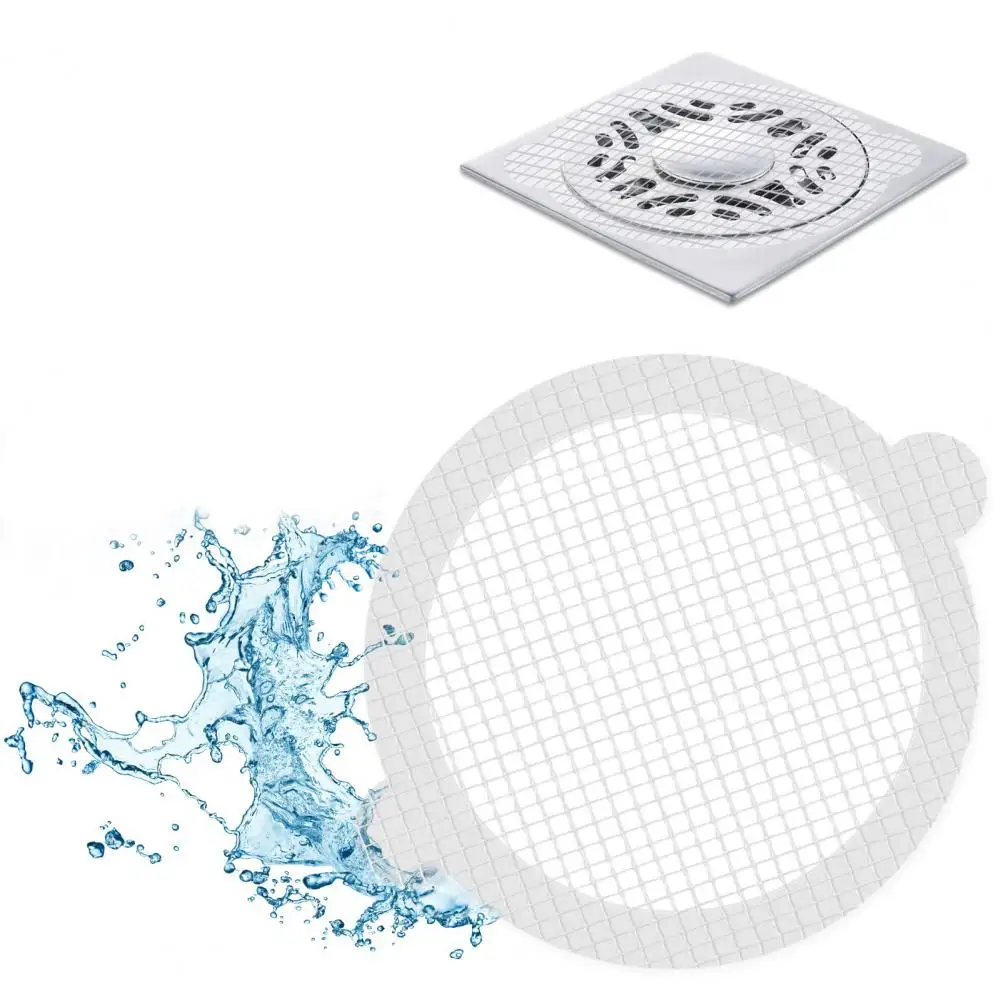 

Filter Drain Cover 30Pcs Reliable Back Adhesive Any Surface Suitable Degradable Material Filter Sticker Home Supply