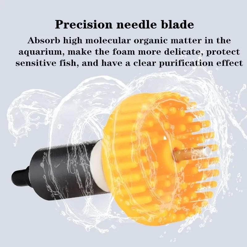 Red StarFish Protein Skimmer Ultra Quiet Protein Separator Nitrogen Device for Saltwater Marine Aquariums SQ-90