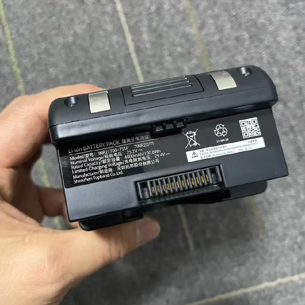 

100%Original 25.2V 4000mAh for ROIDMI INR21700-7S1P Ultra X200 Jet X300 Vacuum Cleaner Rechargeable Battery