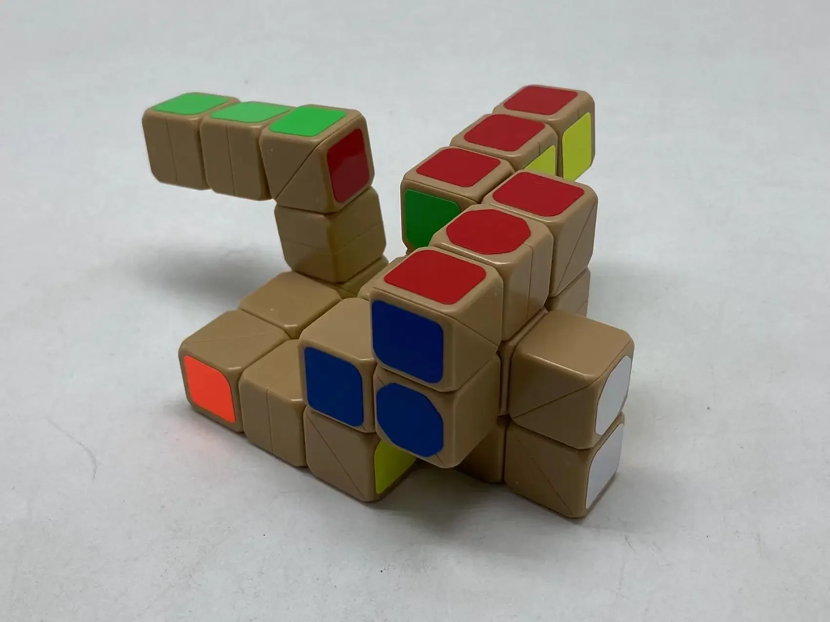 Calvin's puzle Cube edición limitada, Cubo de cuerda de NS-CB5772, juguetes para niños de 6 a 12 años, Cubo mágico de 3x3