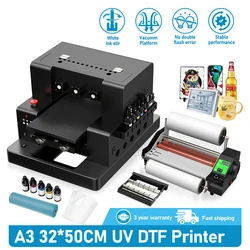 A3 UV DTF Flatbed Printer For Epson L805 UV Printing Machine A3 For UV Stickers Wood Glass with UV DTF Printer A3 UV Impresora