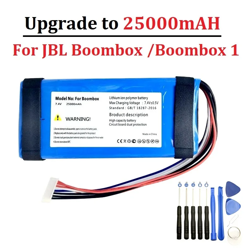 

Литий-ионный аккумулятор для JBL Boombox 1 GSP0931134 01, 25000 мАч