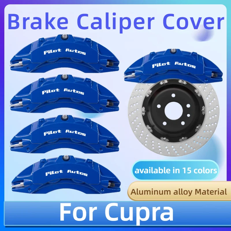 For Cupra Car Brake Caliper Cover Aluminum Alloy Fit Born Formentor Leon Ateca Leon Estate Tavascan Raval