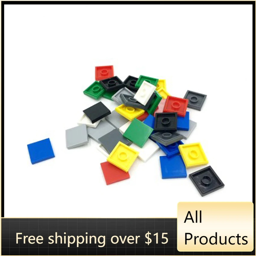 

10PCS Assembles Particles 3068 2x2 Light Panel Building Blocks Bricks Kit Part High-Tech Education Toy For Children Kids Gifts