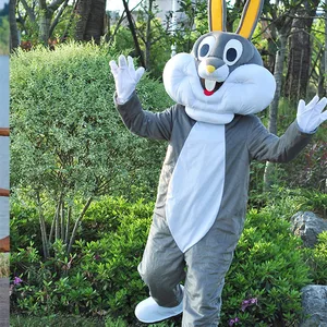 تميمة الأرنب التأثيري والبق الأرنب ، زي الإعلان عن الشخصيات الكرتونية ، كرنفال حفلة ، دعائم عرض مسرح الأنيمي أفضل 6 ملابس أرنب قزم مبيعا - No4