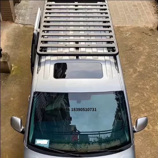 

Aluminum Roof Platform for Caravelle VW Multivan Wind-Resistant Top Luggage Carrier No-Drill Installation