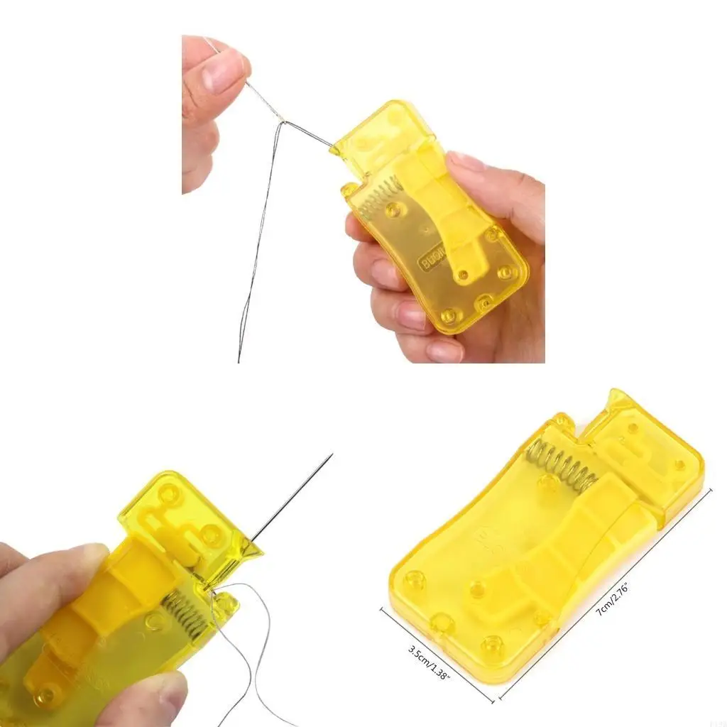 F19B Automatic Threader Auto Needle Threading Deivce Embroidery DIY Craft Sewing Tool