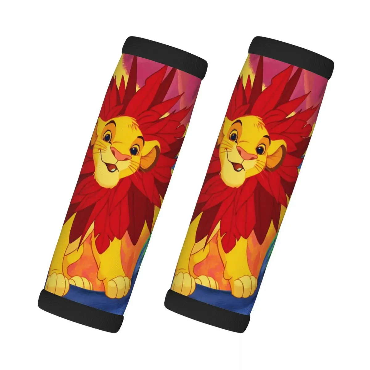 

Пользовательский чехол для ручки «Король Лев» для дверных ручек, чемоданы в стиле аниме, дорожные аксессуары