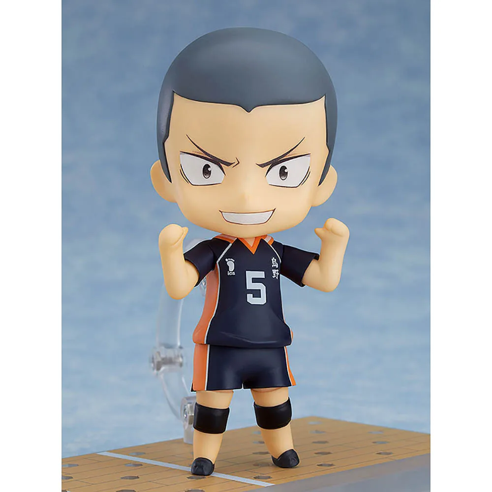 Bom Sorriso Original Nendoroid 945A Haikyuu!! Tanaka Ryuunosuke Gsc 10Cm Figura de ação brinquedos modelo colecionável