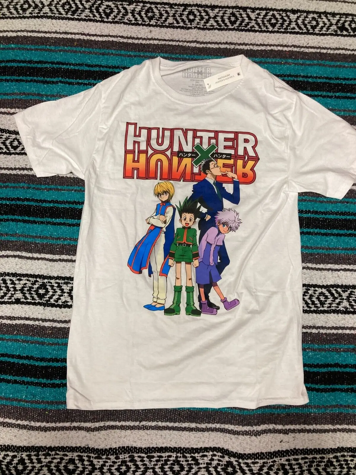 Hunter x Hunter Anime Mens Small T-Shirt White Brand New With Tags