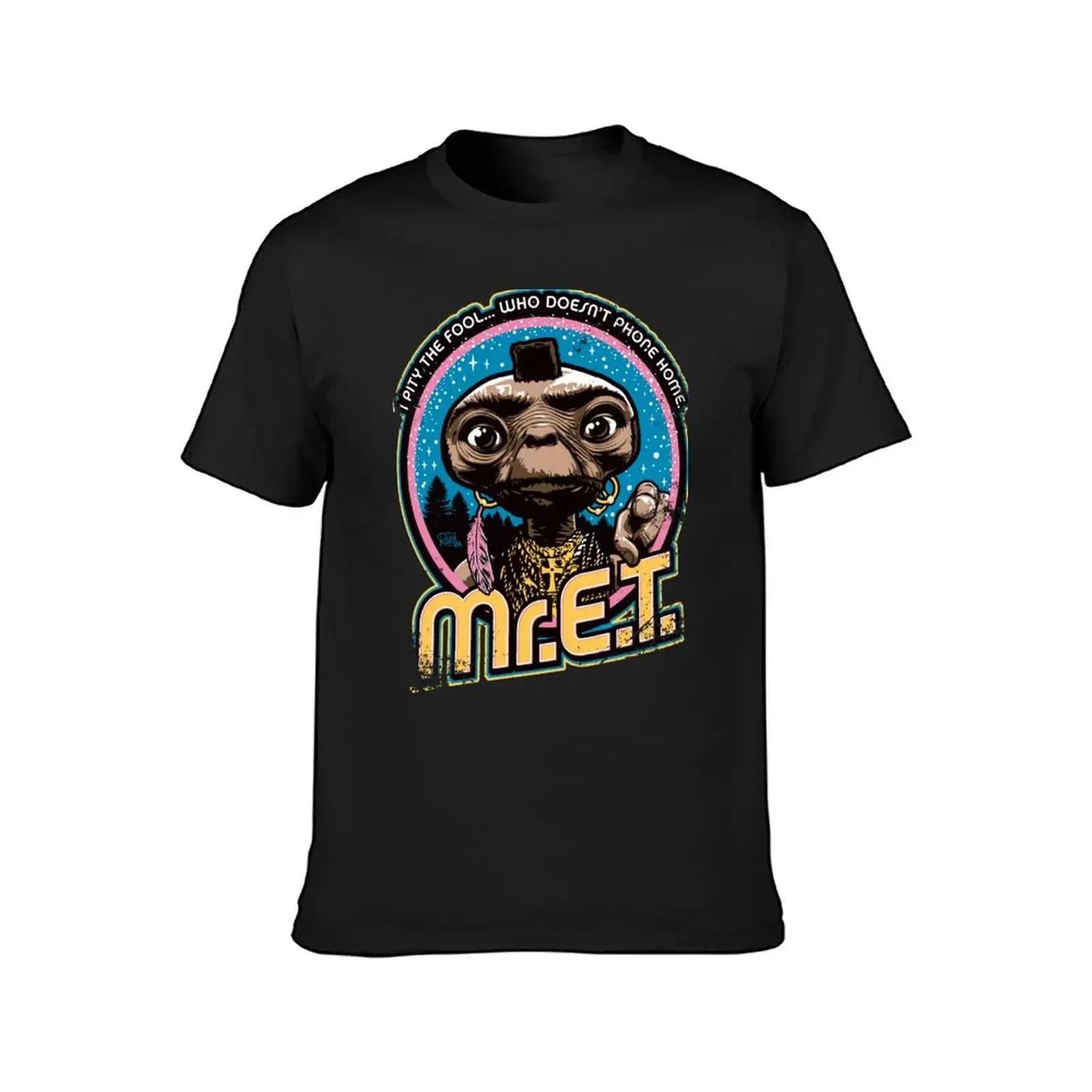 Mr. E.T. - 80s Retro Vintage Mash-Up T-Shirt aesthetic clothes heavyweights t shirts for men