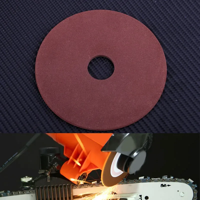 Điện Máy Cưa Mài Kim Cương Đá Mài 105Mm Mài Cạnh Đánh Bóng Cưa Xích Răng 325 Độ 3/8 "Máy Mài