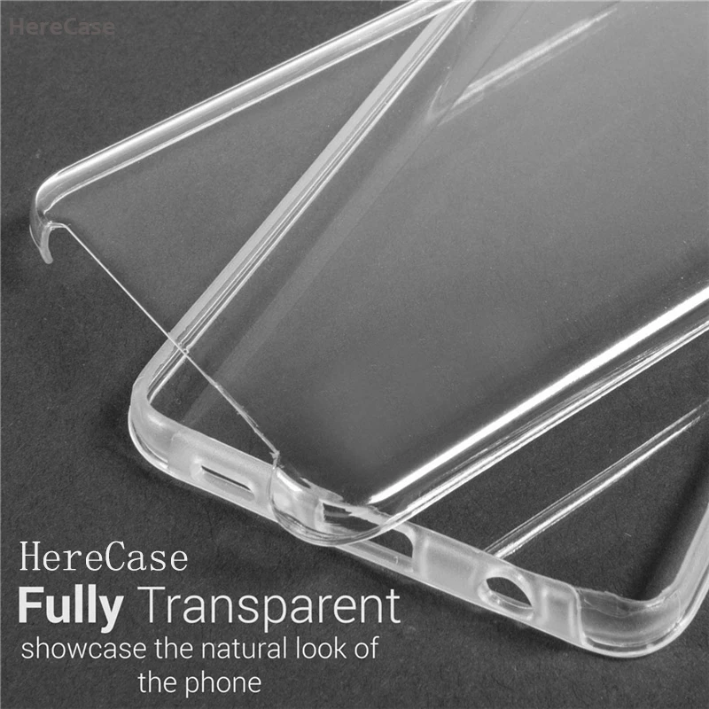 360 Full Protection Shockproof Clear Phone Case For Xiaomi 5X 8 9 10T 11 11T 12 Pro 12T 13 Lite 13T Double Sided TPU+PC Cover