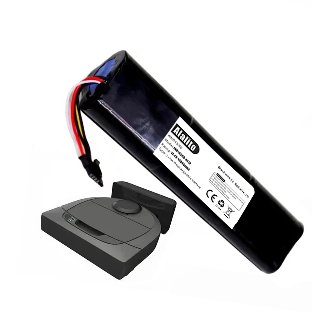 Imagem -03 - Original li Ion Bateria de Substituição para Robô Varrendo 14.4v 12800mah Neato Botvac d3 d4 d5 d6 d7 9450225 205-0011