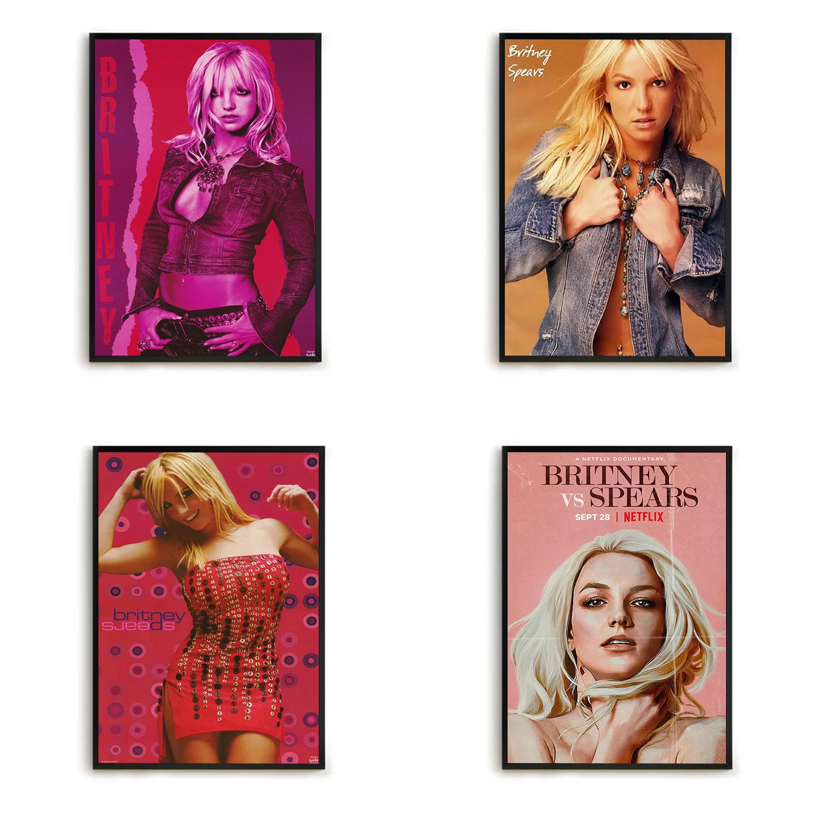 

Room Decoration Home Decor Britney Spears Posters for Wall Art Canvas Painting Decorative Paintings Anime Poster Decorations