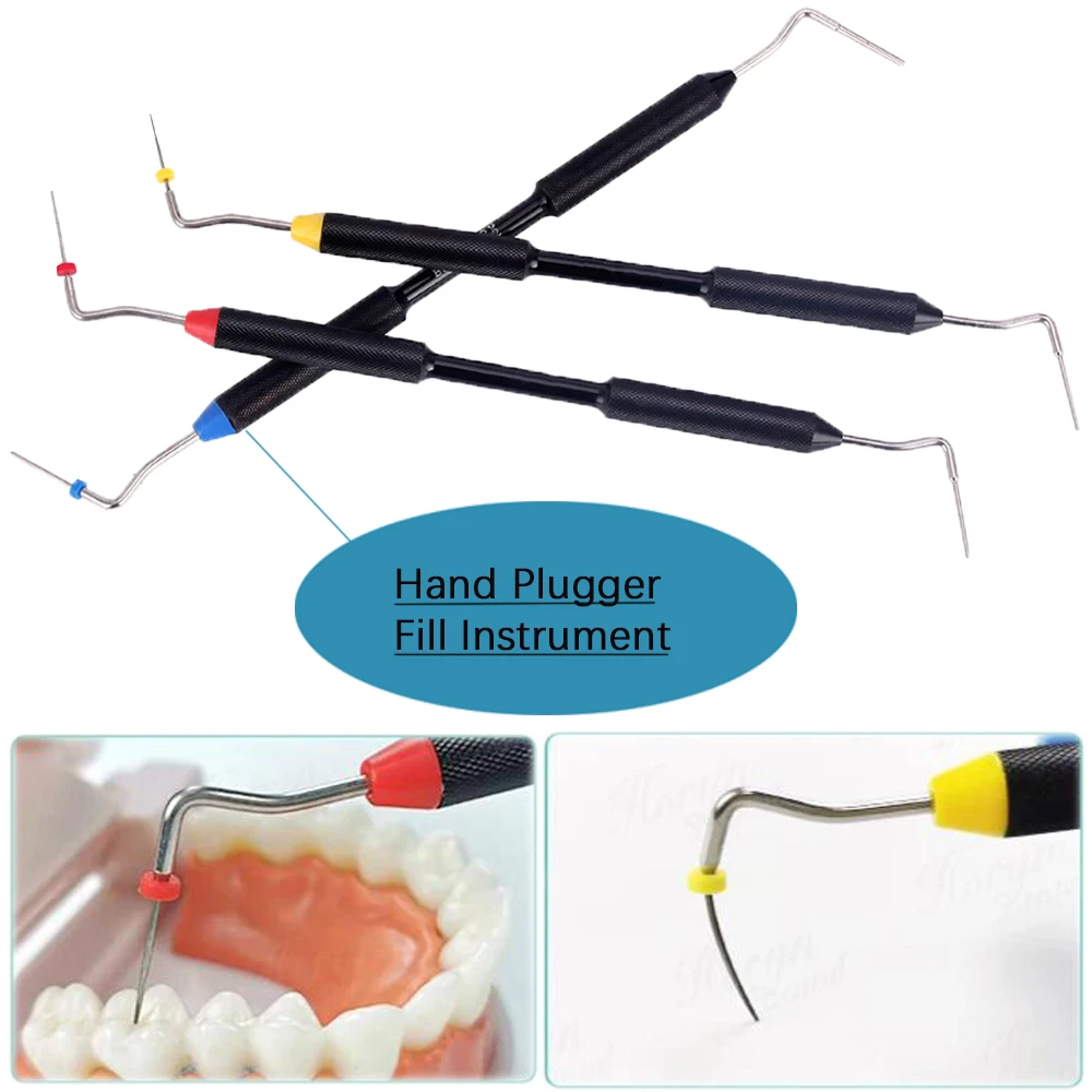 Materiał dentystyczny Wypełniacz Endo Ręczny przyrząd do napełniania Stomatologia Stal nierdzewna Wypełniacz kanałów korzeniowych Pionowe urządzenie