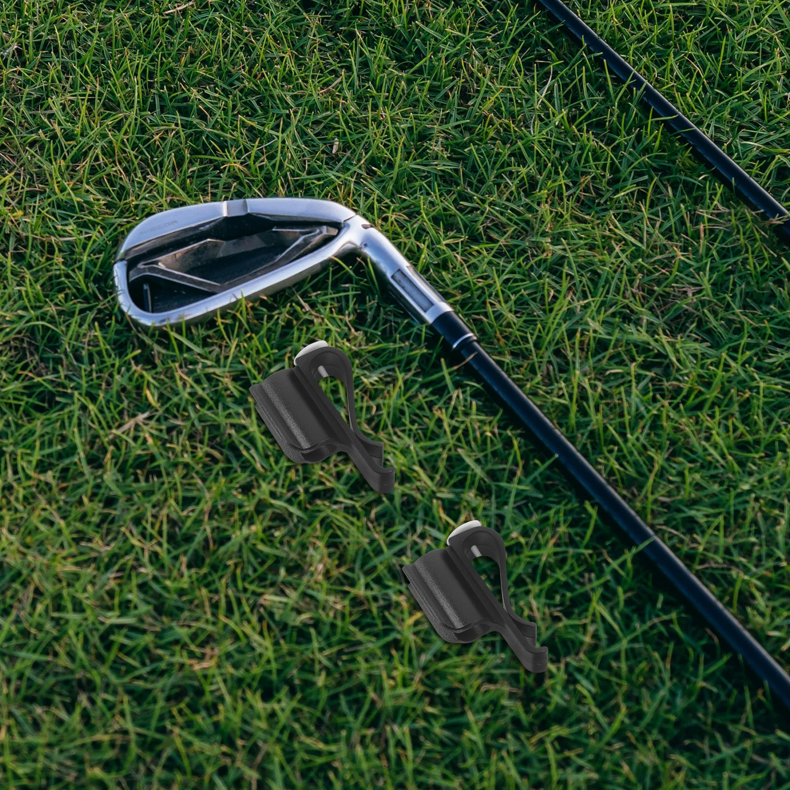 

4Pcs Golf Club Holder Clip on Putter Organizer for Golf Bag Home Course Travel Accessories Putter Holder for Golfing Bag