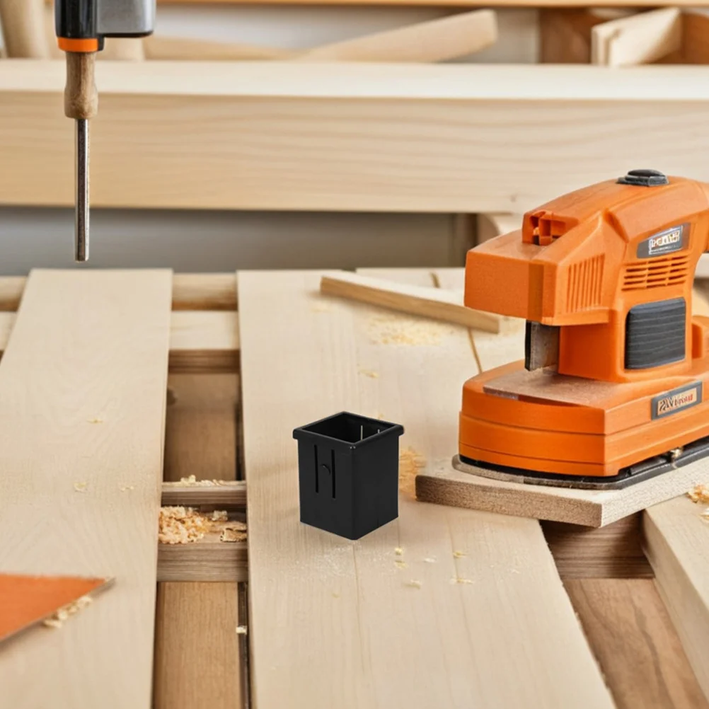 

6Pcs Square Tube Inserts Adapter Sleeve for Training Equipment Stability Durability Versatile Compatibility Hollow Tube Insert