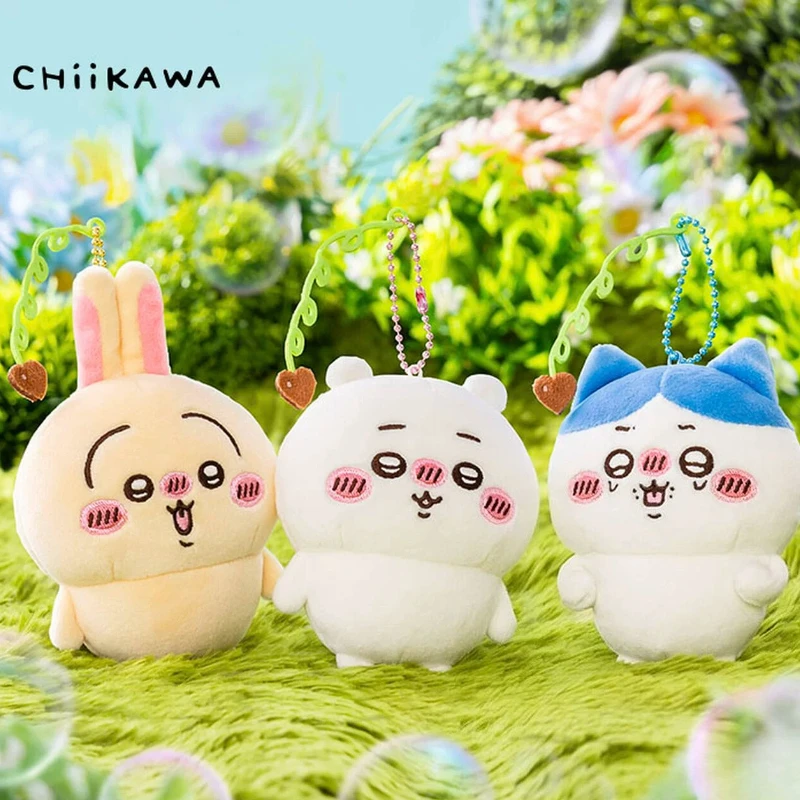 Chiikawa Hachiware Usagi Kawaii Anime Cartoon A Bit Tipsy Plush Pendant Bag Decoration Versatile Personality Exquisite Fashion