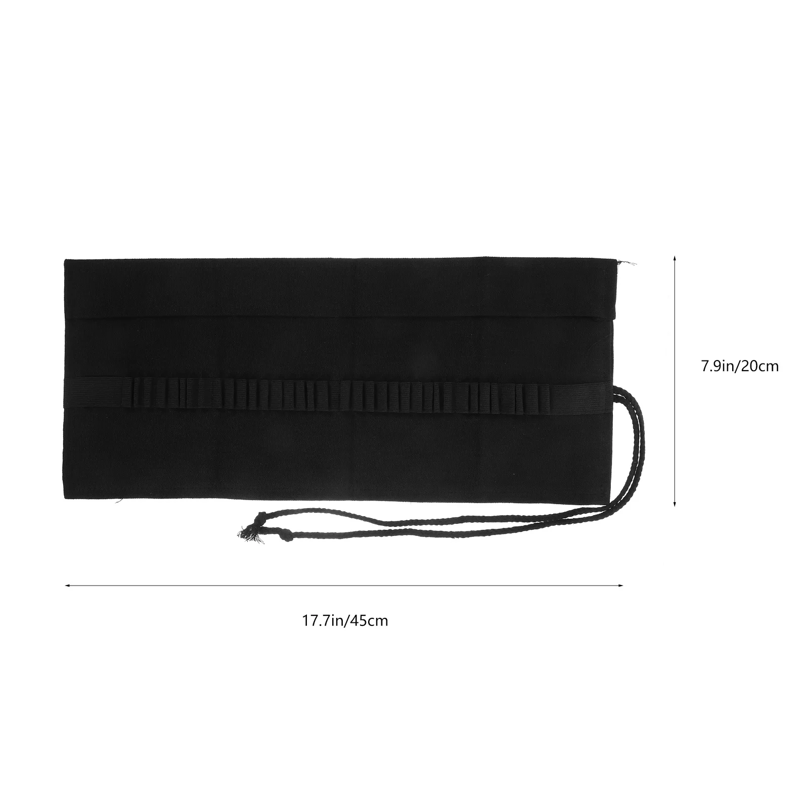 ロールアップケース キャンバス鉛筆ラップオーガナイザー ロールアップポーチ ペンホルダー 画材収納用鉛筆バッグ 学生アクセサリー