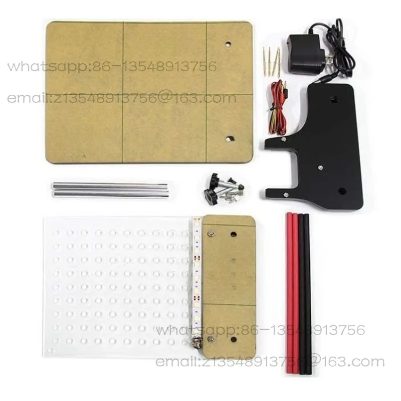 BDM LED holder ECU reader with 4 probe pens, support 22pcs BDM adapter