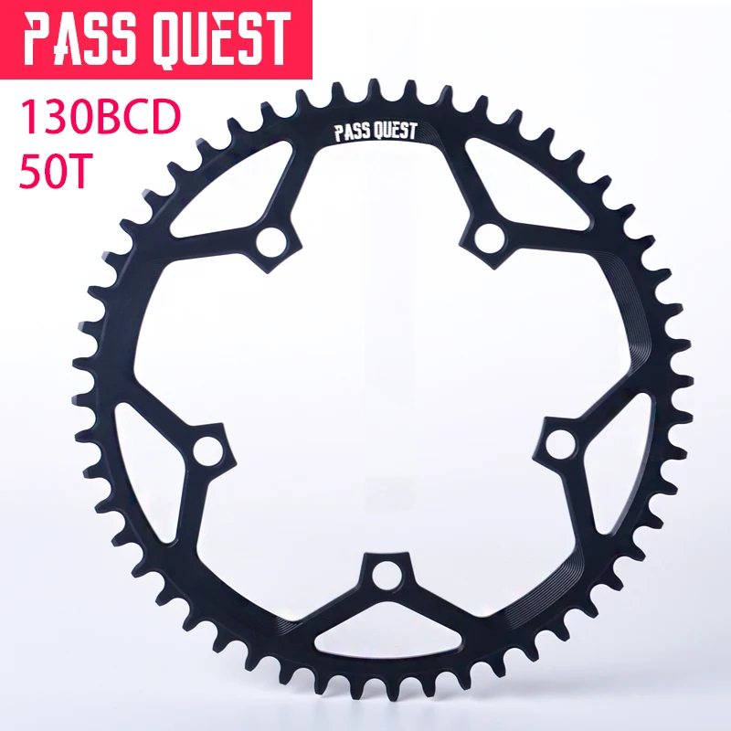 

PASS QUEST 130BCD MTB Circular Narrow Wide Chainring/Chain Ring 42T-52T Bike Bicycle Chainwheel/Chain Wheel deore Crankset