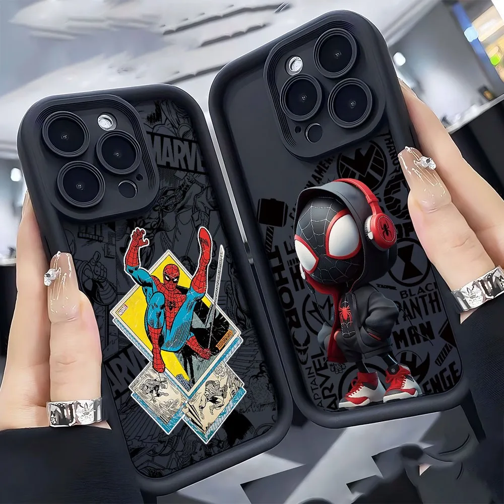 Cool Spiders Mans Phone Case For Samsung Galaxy A27 A57 A56 A17 A06 A26 A16 A06 A35 A55 A25 A05s A15 A34 A36 4G 5G Back Cover