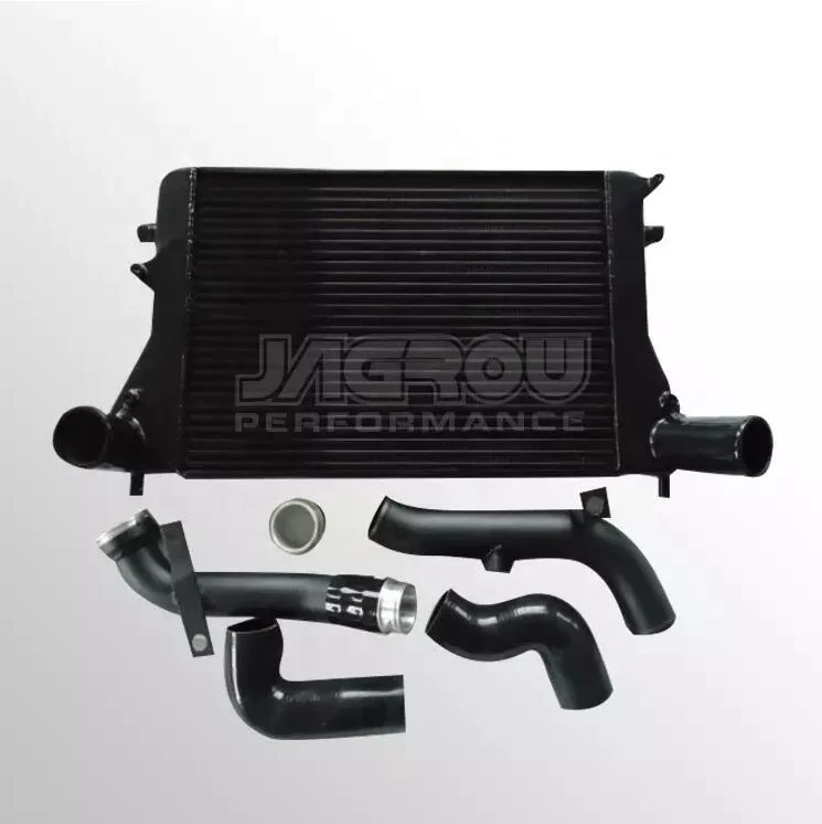 Full  aluminum intercooler  for kit For V W Go lf MK5 MK6 2.0T TWIN INTERCOOLER