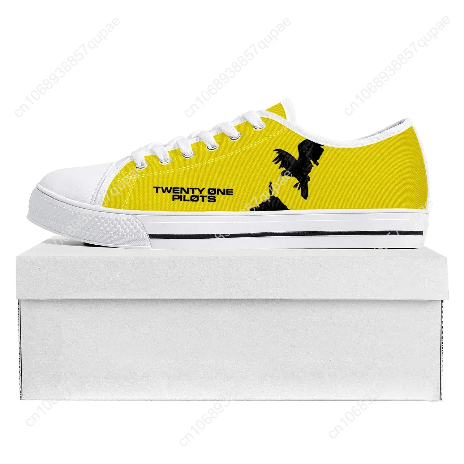 T-Twenty Low Top Sneakers Men Women Teenager O-One P-Pilots High Quality Canvas Sneaker Casual Couple Shoes Custom Shoe Pop Rock