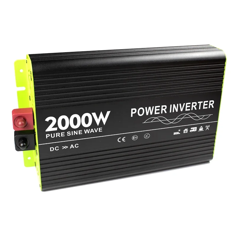 Inverting 12v 220v 2000w 12v 110 pure sine wave power inverter